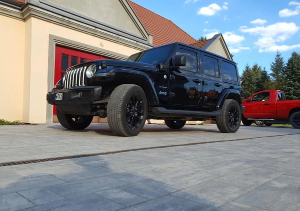 Jeep Wrangler cena 225500 przebieg: 24000, rok produkcji 2021 z Warszawa małe 154